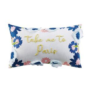 Jla Home Take Me to Paris  Decorative Pillow